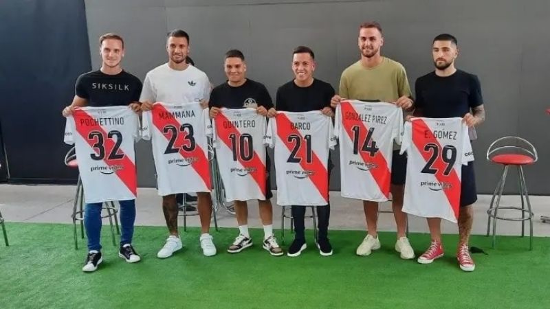 River presentó sus refuerzos para el 2022