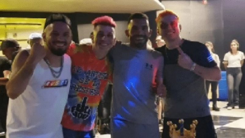 Tevez festejó su cumpleaños 38 a puro cuarteto