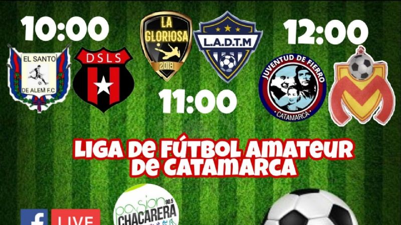 La Liga de Fútbol Amateur juega la 7ma. fecha