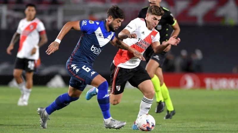 Atractivo empate de River y Vélez, pese al 0 a 0