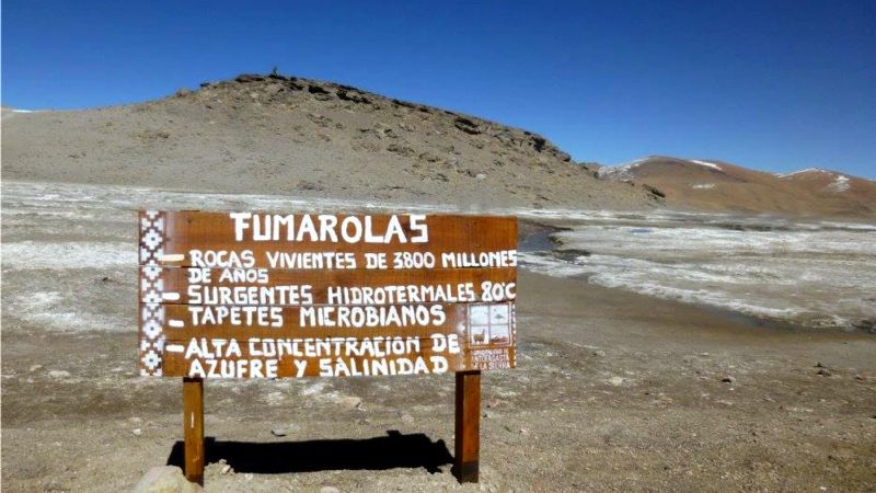 Volcán Galán, un lugar único en el mundo
