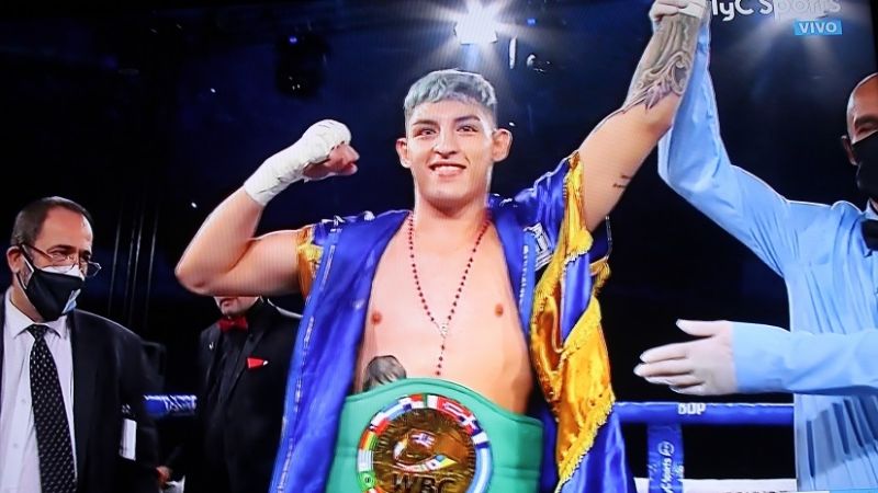 “Pacman” Corzo noqueó en 1’ y ½ y tiene nueva corona