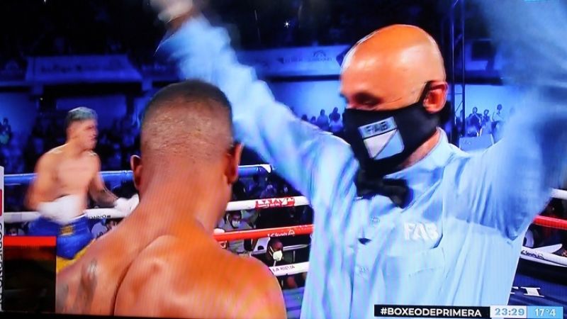 “Pacman” Corzo noqueó en 1’ y ½ y tiene nueva corona