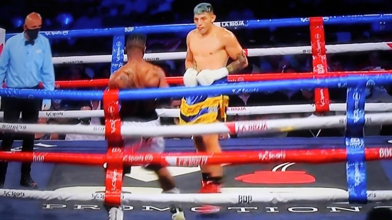 “Pacman” Corzo noqueó en 1’ y ½ y tiene nueva corona