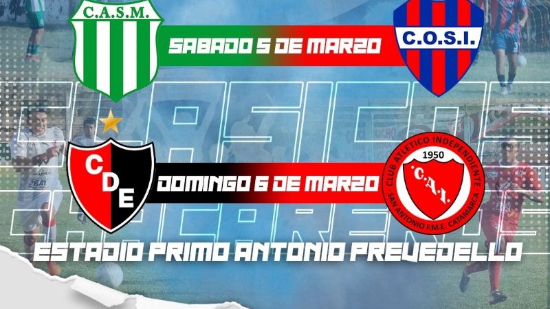 Clásicos chacareros por la Copa “Revista Botineros”