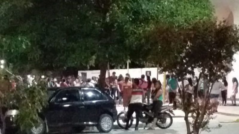 Marcha en Saujil por las víctimas del policía Ortega