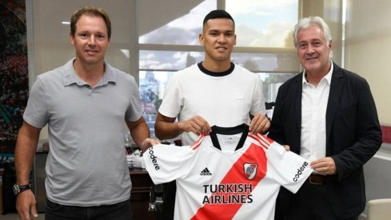 Andrés Herrera fue presentado oficialmente en River
