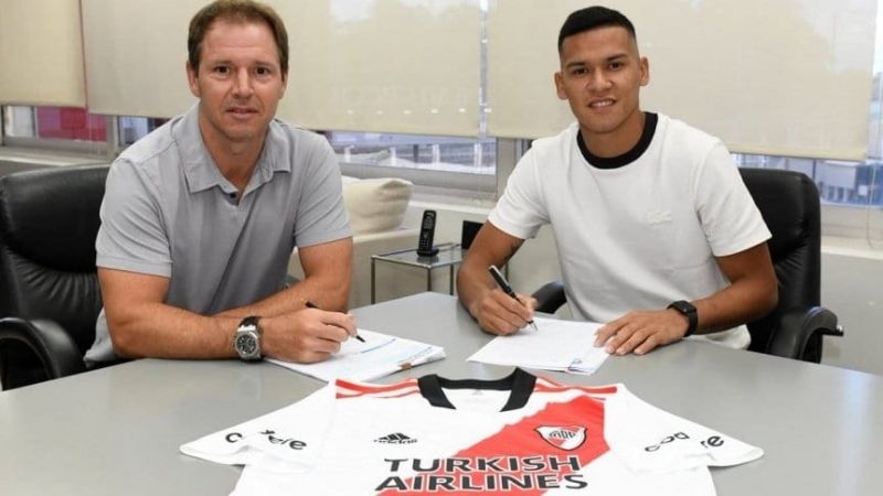 Andrés Herrera fue presentado oficialmente en River