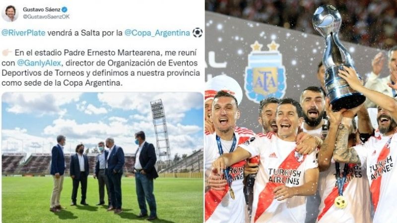 En Salta debutará River por la Copa Argentina