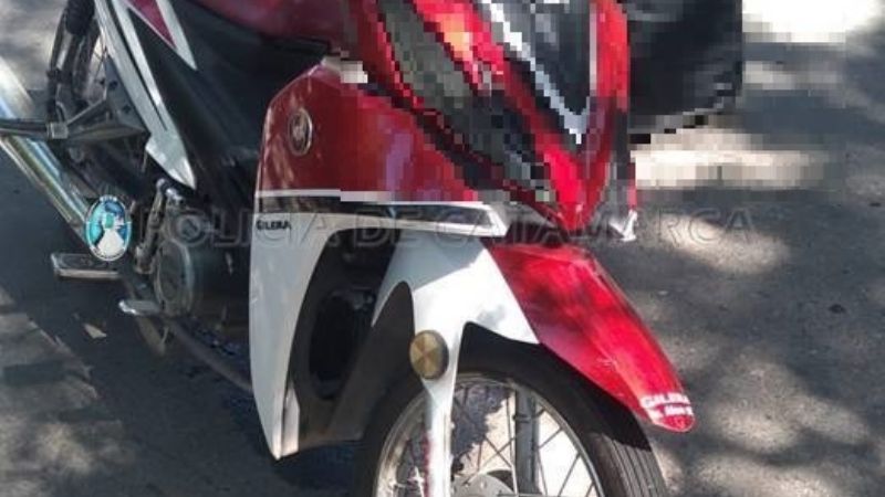 Un cable provocó un siniestro vial