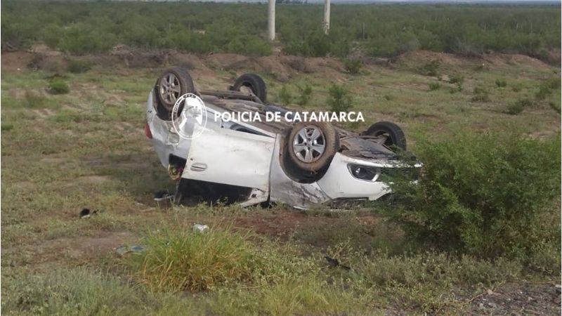 Muerte por accidente de tránsito en ruta de Pomán