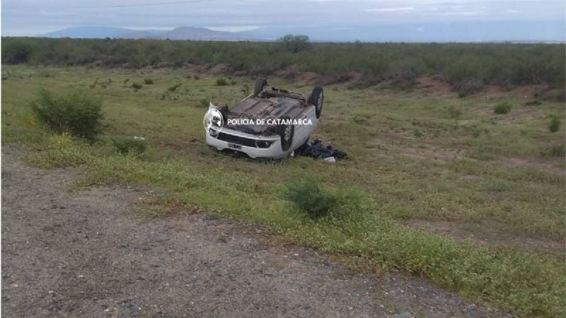 Muerte por accidente de tránsito en ruta de Pomán