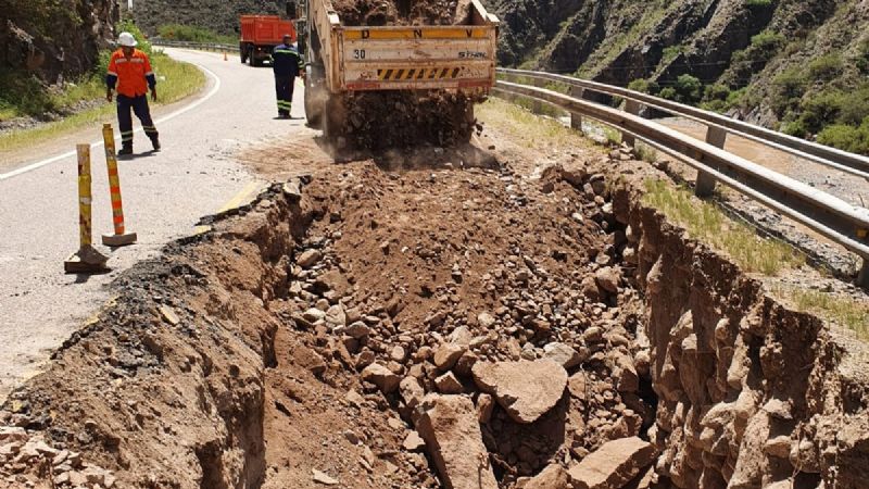Hoy se rehabilita de forma normal el tránsito por la Quebrada de Belén