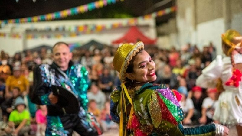 Las chayas se instalan como forma de celebrar el carnaval catamarqueño