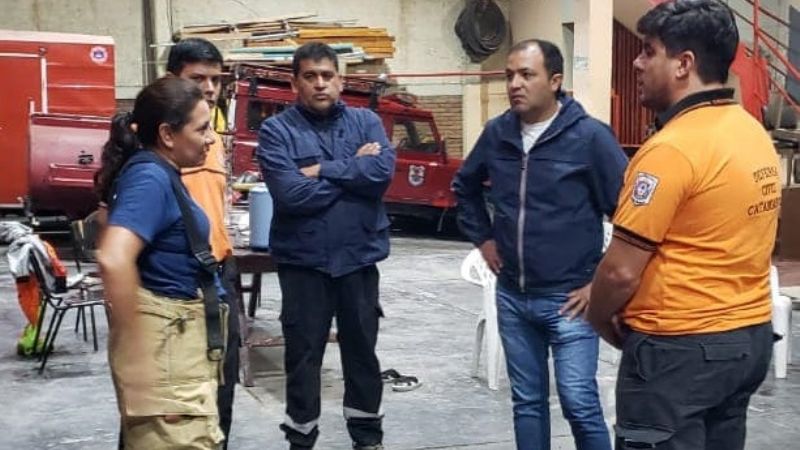 Asistencia a familias santamarianas afectadas por las lluvias