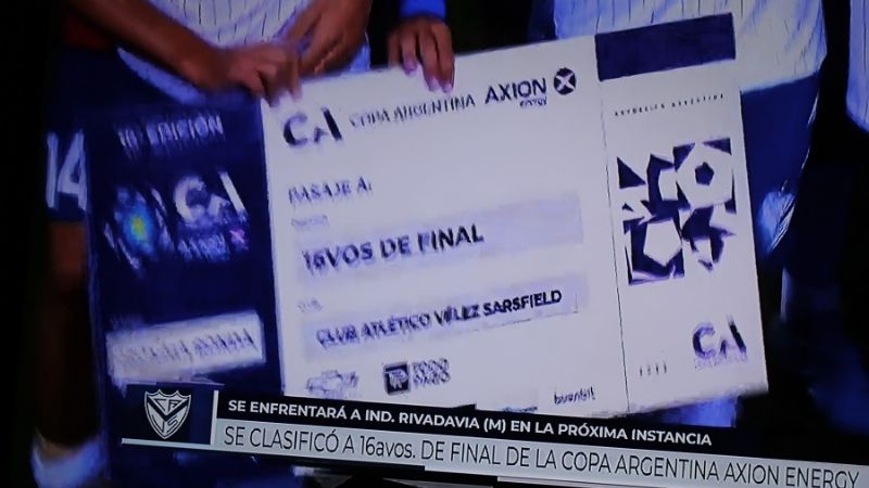 Veléz goleó 5-0 en a Copilletti y pasó a 8vos.