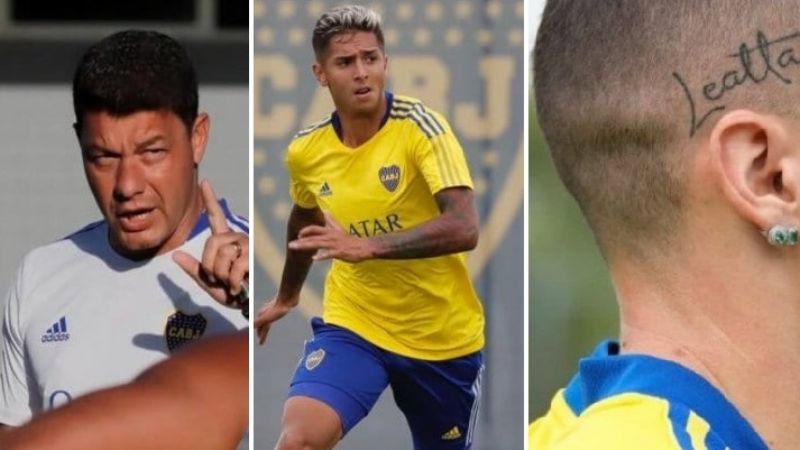 Arde, Boca; ahora se “agarraron” entre Almendra e Benedetto