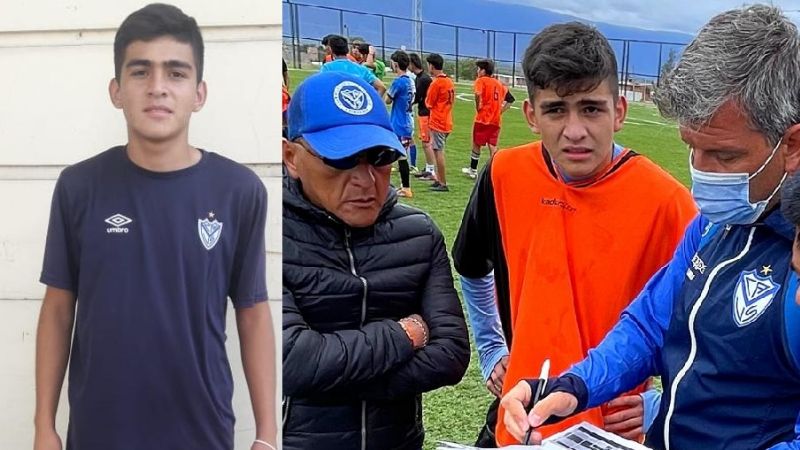 El “Belicho” Yapura ya es jugador de Vélez de la AFA