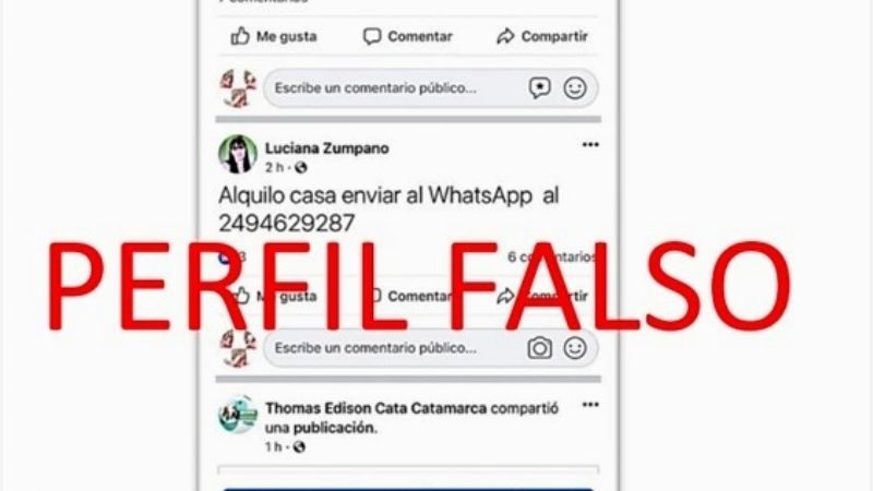 Advierten por ofrecimiento de falsos alquileres en Facebook
