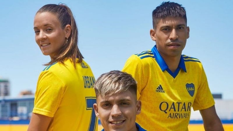Boca presentó su nueva camiseta alternativa