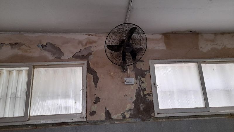 Revelan deplorable estado de una escuela pública