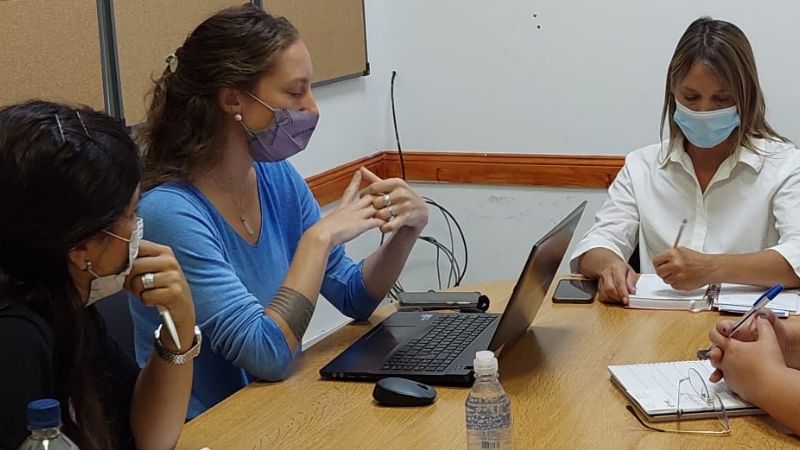 Referentes regionales del Programa Proteger visitaron la provincia