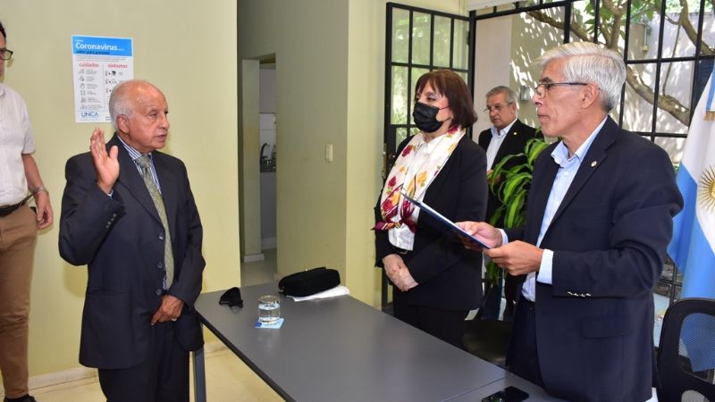 Asumió el nuevo Secretario de Extensión de la UNCA