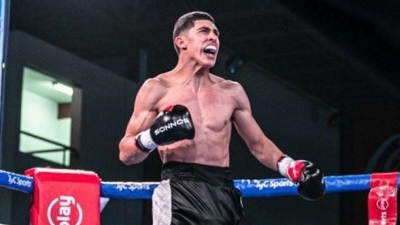 Josué Agüero ante su segundo lance profesional