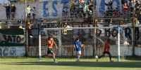 FACUNDO VILLAFAÑE LUJÁN festeja su gol, el primer del 