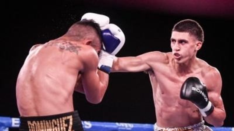 Josué Agüero ganó por puntos, en fallo unánime