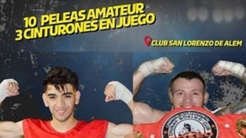 Esta noche “KO a las Drogas” en San Lorenzo