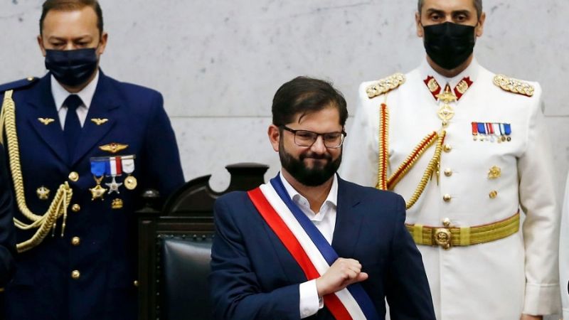 Gabriel Boric asumió como presidente de Chile