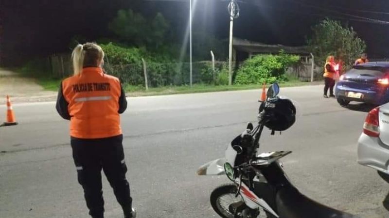 Secuestraron 18 vehículos por alcoholemia positiva en Las Chacras