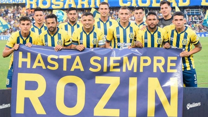La despedida de Rosario Central a Gerardo Rozín