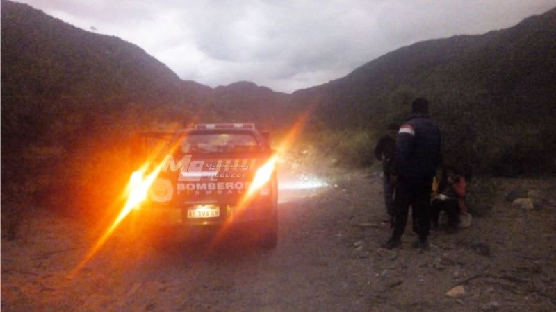Rescataron a maestros rurales en la quebrada de Las Papas