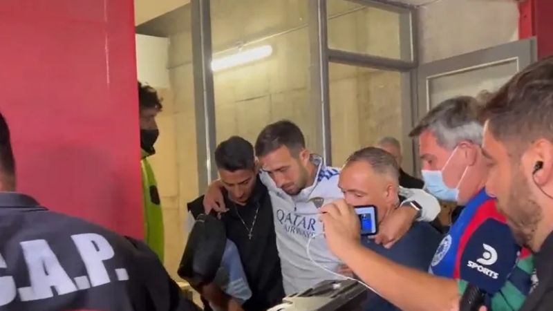 Izquierdoz tendría una fractura y se pierde el Superclásico