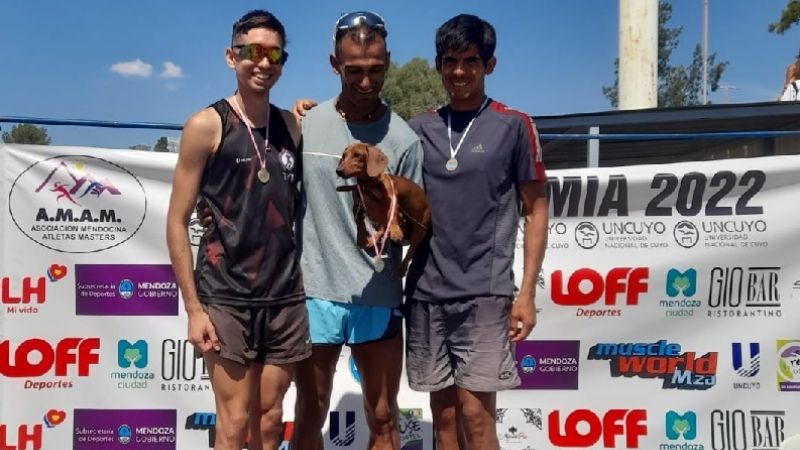 Emanuel Valdez, subcampeón en 800mts