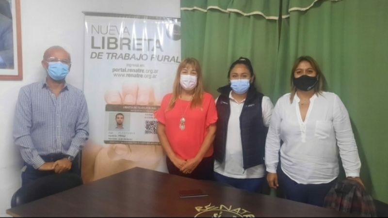 Renatre Catamarca se reunió con Migraciones