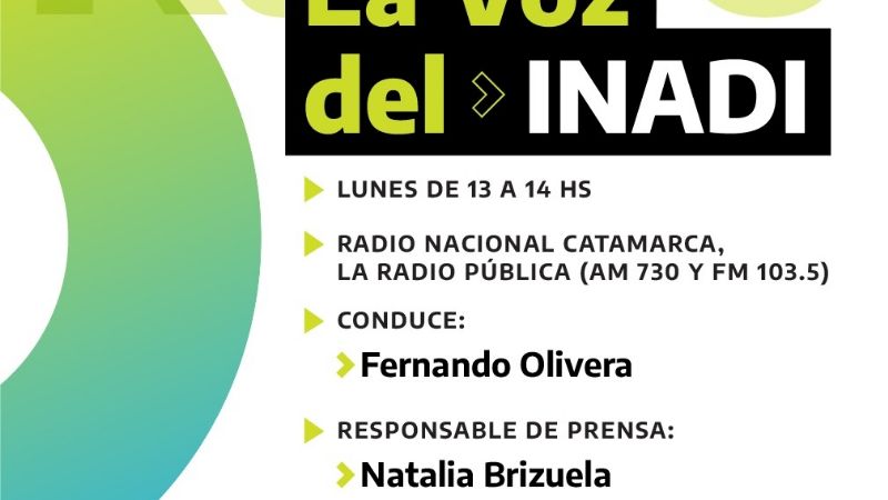 Novena temporada del ciclo radial La Voz del INADI