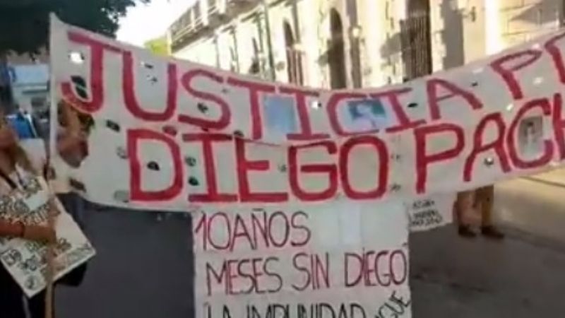 Nuevo reclamo de justicia por Diego Pachao