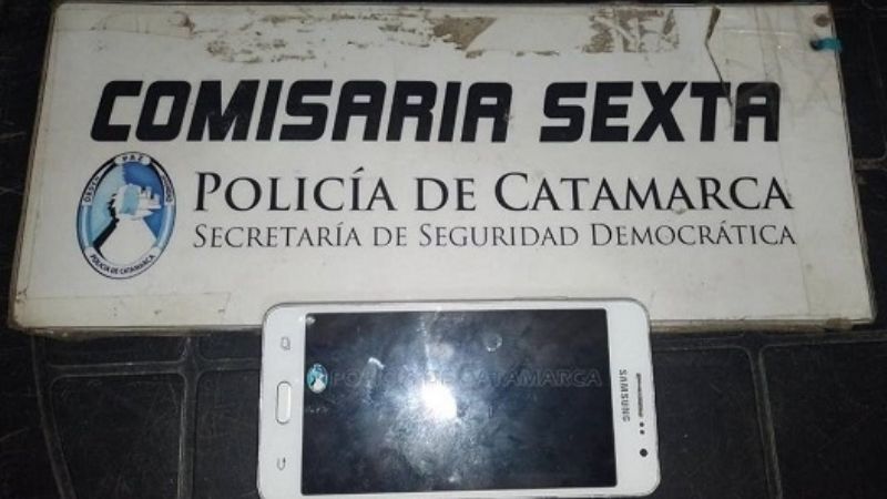 Lo detuvieron con un celular robado