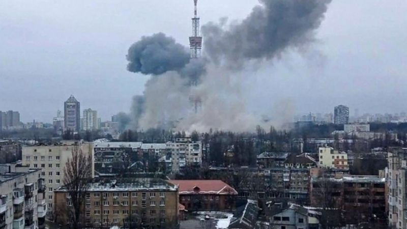 Rusia redobla sus ataques contra la capital de Ucrania