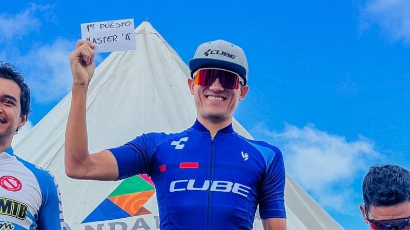 Hernán Jais se lució en la Trepada a Minas Capillitas