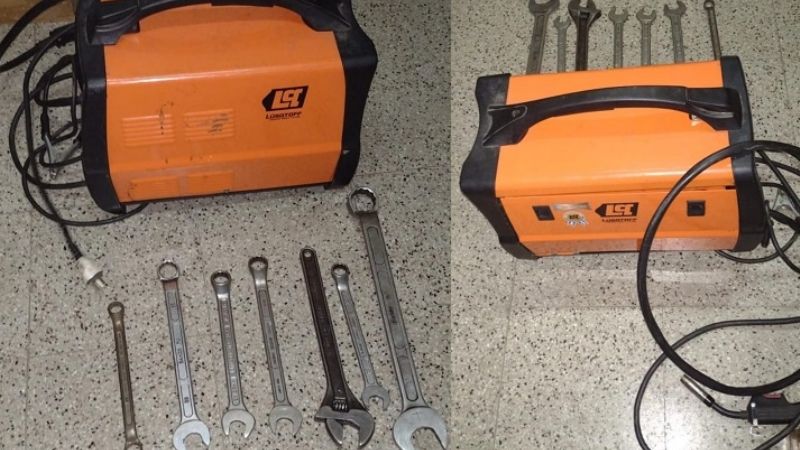 Recuperan herramientas