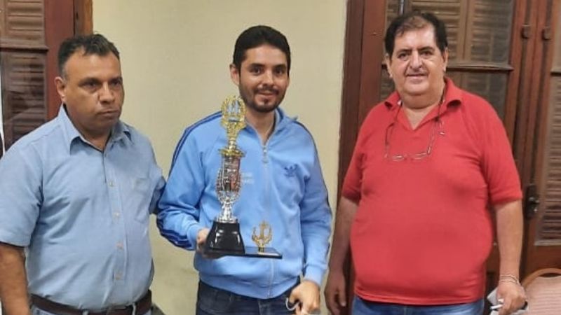 Ocampo, Zavaleta y Menéndez, en la 1ra. del Anual de Ajedrez