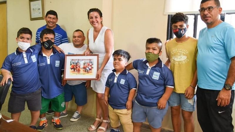 La Selección Nacional de talla baja en Valle Viejo