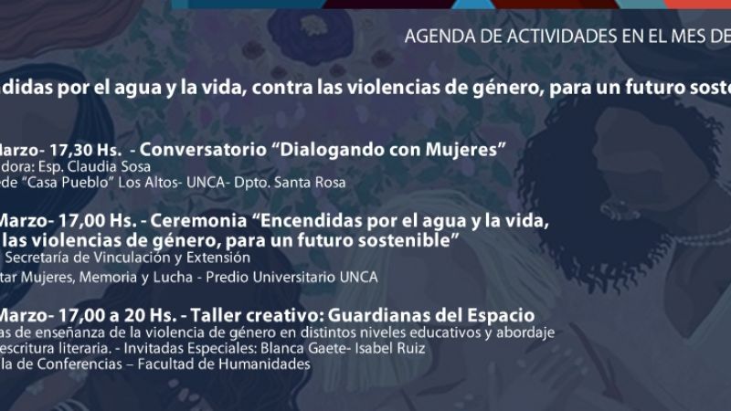 La Facultad de Humanidades continúa con la agenda del Mes de la Mujer