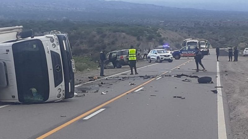 Colisionaron dos vehículos en el departamento Belén