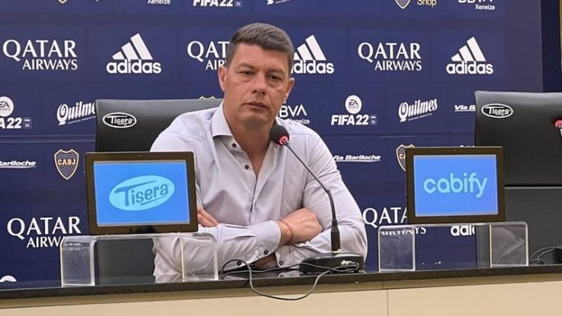 "Boca está a la par de River" dijo Battaglia