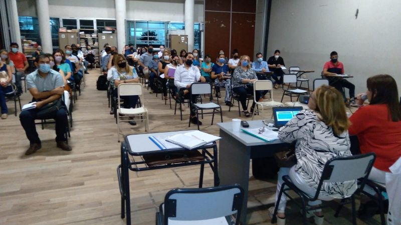 Jornada institucional en el Nivel Superior